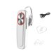 thumbnail image 1 of Auricular Bluetooth 4.1 Auriculares individuales para negocios Auriculares inalámbricos con sonido estéreo para llamadas con manos libres, Blanco Inevent EL001946-02B, 1 of 7