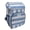 Blue, variant on Cool Planet 20-Can Soft-Sided Cooler Backpack with Padded Shoulder Straps, Blue and White