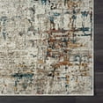 thumbnail image 5 of HomeRoots 515974 10 x 14 ft. Abstract Distressed Area Rug, Gray, 5 of 8