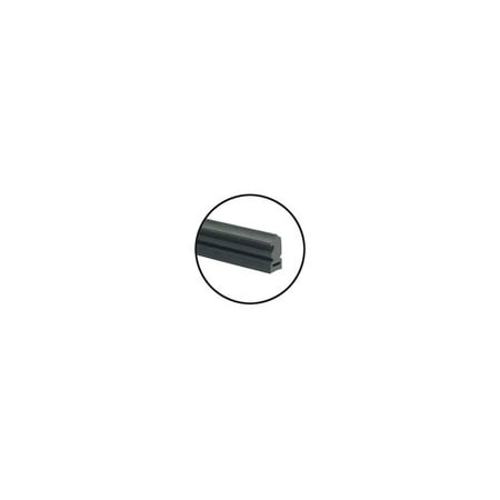 Quarter Window Seal Set - MACs Auto Parts Premier Products 49-31656 Quarter Window Vertical Seals - Plain Rubber - Ford & Mercury