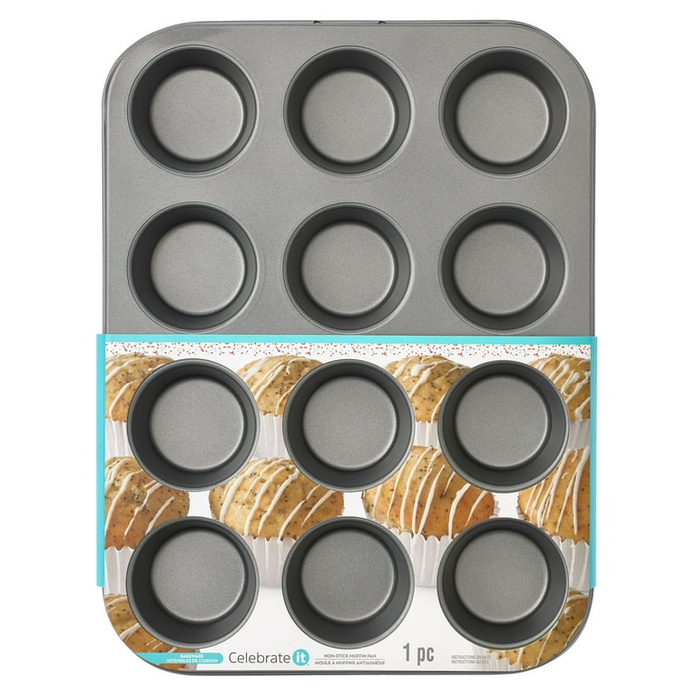 6 Pack: Wilton 12-Cup Muffin Pan by Celebrate It, Size: Standard, Silver