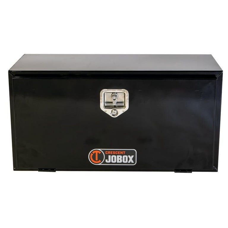 Delta Crescent Jobox Black Steel Underbed Box 24