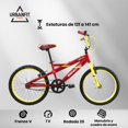 thumbnail image 3 of Bicicleta Diávolo 20 Benotto, Rodada 20 rojo, 3 of 10