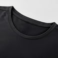 thumbnail image 4 of YLSDY Fashion Men's T-Shirts Quick Dry Sport Moisture-Wicking Workout Tops with Breathable for Gym Running Everyday Wear Black XL, 4 of 8