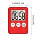 thumbnail image 3 of Temporizador de cocina digital magnético para cocinar y hornear, LCD, alarma de cuenta regresiva, alarma de cuenta regresiva, reloj magnético, reloj para dormir, temporizador de cocina, 3 of 5