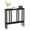 Brown, variant on Sunshen Bamboo 2-Tier Narrow Console Table, 36.2" Long Slim Sofa Table Behind Couch for Entryway, Hallway, Living Room, Brown