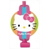 Hello Kitty 'Rainbow Stripes' Blowouts / Favors (8ct)
