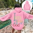 thumbnail image 2 of Women's 2025 Oversized Hoodies Sweatshirt Fleece Long Sleeve Going Out Tops Trendy Casual Fall Fashion Outfits Winter Warm Sweatshirt Oversized Hoodie(Color:Pink,Size:S), 2 of 5