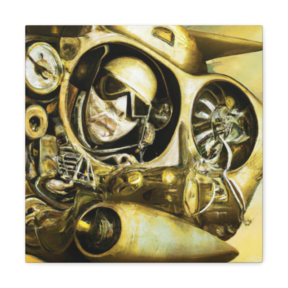 Aviator in Flight Dream - Canvas