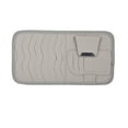 thumbnail image 6 of Gray Multifunctional PU Leather Car Sun Visor Holder with Sunshade and CD Storage Organizer, 6 of 8