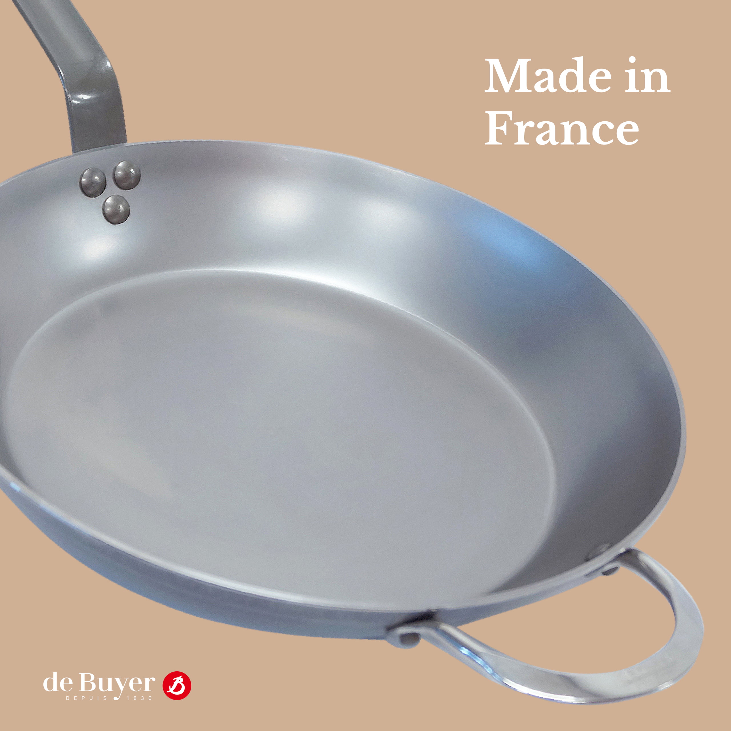 de Buyer La Lyonnaise 14-inch Fry Pan