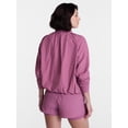 thumbnail image 6 of Avia Women's and Women's Plus Crinkle Jacket, Sizes XS-4X, 6 of 8
