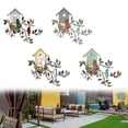 thumbnail image 6 of Bird decoration pendant metal bird wall decoration for indoor and outdoor garden, 6 of 6