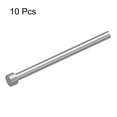 thumbnail image 3 of 10Pack Straight Ejector Pins, 6mm (0.24") Dia. SKD61 Round Tip Punch 100mm (4") Long, 3 of 5