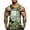 Green, variant on UVEASISHA USA Flag Patriotic Tank Tops for Men Sleeveless Stars and Stripes Graphic Tee Big and Tall Fitness Muscle Tanks Navy L