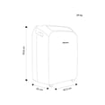 thumbnail image 4 of AIRE ACONDICIONADO PORTATIL HISENSE 12000 BTU 115V AP12CWN1 Hisense AP12/WN1, 4 of 4