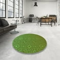 thumbnail image 4 of Ahgly Tapis Rectangulaire Lavable en Machine Vert Transitionnel, 8 Pieds x 12 Pieds, 4 of 7