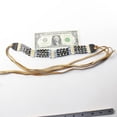 thumbnail image 2 of 1 Bone Hairpipe Bead Choker  #3733  Mountain Man Art, 2 of 4