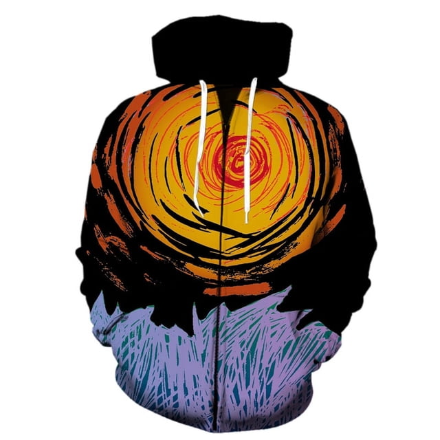 Sudadera con capucha y cremallera con estampado 3D de grafiti abstracto para hombre, mujer y niño, ropa de calle, jersey de manga larga