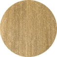 thumbnail image 1 of Ahgly Company Indoor Round Oriental Brown Industrial Area Rugs, 5' Round, 1 of 4