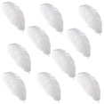 thumbnail image 2 of EIMELI 10pcs White Natural Ostrich Feathers for Party  Wedding  Masquerade and Home Decorations  Crafts, 2 of 10