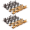 thumbnail image 3 of Fyydes Chess Board Set, Exquisite Foldable Plastic Chess Board Game, 2 Set For Kids Adults Party Camping, 3 of 8