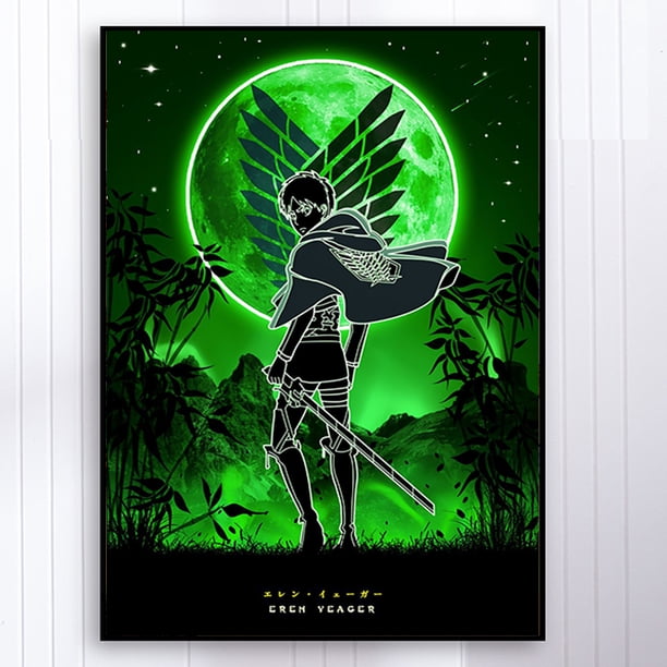 Cuadros Decorativos Diamond Painting 5D DIY Full Round Drill Attack on Titan Kit Decoración para el hogar (ZQ244) Wdftyju embutido en tela