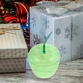 thumbnail image 4 of OULII 3Pcs Cookie Jar Plastic Apple Shaped For Candy Storage Containers And Decorative Item, 4 of 8