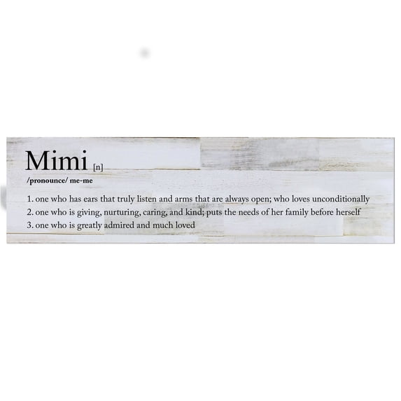 Mother's Day Barn Wood Sign Gift - Definition Of