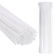 thumbnail image 1 of Varitas de difusor de caña de 30CM/12 pulgadas de Uxcell, paquete de 100 varitas de fibra para recarga de fragancia con botella, blanca, 1 of 7