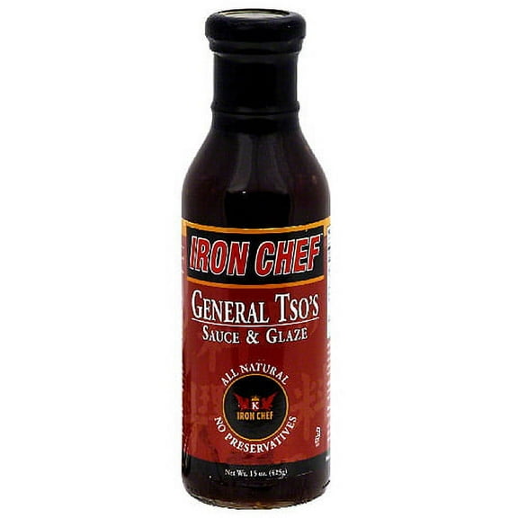Iron Chef General Tso's Sauce & Glaze, 15 oz (Pack of 6)