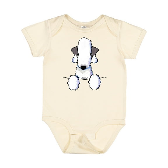 Inktastic Bedlington Terrier Boys or Girls Baby Bodysuit