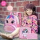 thumbnail image 2 of Set de mochilas AGSDON Unicorn para niñas de 12 años y niños pequeños con lonchera, 2 of 9