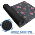 thumbnail image 6 of Long Mouse Pads for Desk,Pioneer Flower Floral Print Pattern Desk Mats on Top Of Desks, Desk Mouse Pad Extra Large with 3mm Non-Slip Base and Stitched Edge for Gaming,Office,Work,Home 31.5"x11.8", 6 of 6