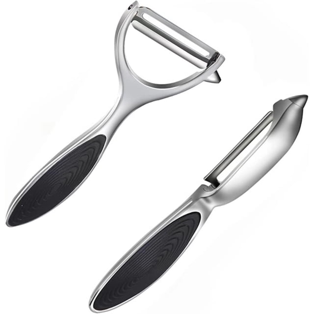 Pelador De Verduras JAMW Pelador Giratorio De Acero Inoxidable Mango Ergonómico