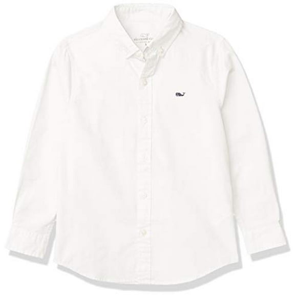 vineyard Vignes Chemise à Boutons pour Garçon, Chapeau Blanc, 2T