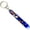Blue, variant on Earth Marble Key Ring