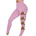 thumbnail image 2 of Nrmvnmi Happy Easter Leggings for Women Butt Lift High Waisted Fit No See-Through Yoga Pants Workout Running Leggings Mothers Day Gifts, 2 of 5