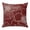 Red, variant on Throw Pillow Covers 24 x 24 Inch, Blue Flowers Cotton Linen Pillows Cases, Spring Floral Botanical Modern Art Square Cushion Covers for Couch Sofa Bed