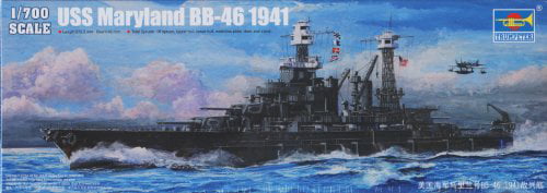700 USS Maryland BB-46 Battleship, 1941 