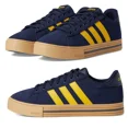 thumbnail image 1 of New adidas Retro Shoes Mens low top athletic sneaker casual navy yellow all size, 1 of 6