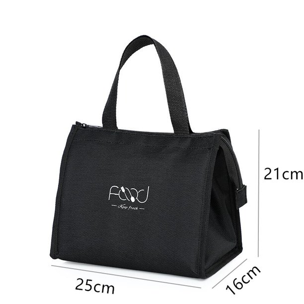 Bolsa de almuerzo aislada portátil de alta capacidad para mujeres y niños, contenedor de almacenamiento térmico de alimentos para Picnic, trabajo, viaje, caja Bento, bolsa de mano más fresca