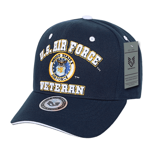 US Air Force USAF Veterans Caps Hats Navy - Walmart.com - Walmart.com