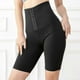 thumbnail image 3 of Women High Waist Body Shapewear Panties Waist Cincher Slimming Underwear High Waist Shorts Fajas Briefs Shapers Sports Fitness,5 Points Black, 3 of 4