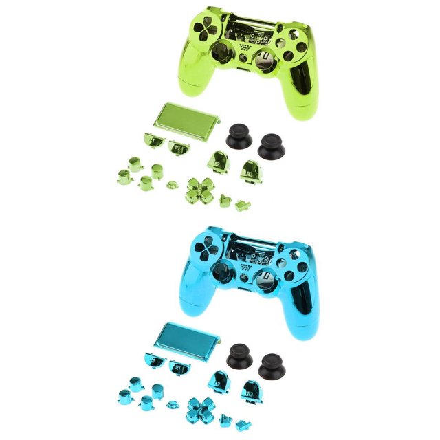 Kit De 2 De Repuesto Para El Controlador PS4 Pro Botón NUEVO Sunnimix Reemplazo de la cubierta de la carcasa completa