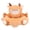 Deer Fawn Brown, variant on GONCON Cute Elephant Baby Support Soft Sofa, Cartoon Learning Sitting Chair Lounger (22.0 x 17.3 x 3.9 inches / 56.0 x 44.0 x 10.0 cm)
