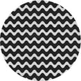 thumbnail image 1 of Ahgly Company Indoor Round Patterned Gray Cloud Gray Area Rugs, 3' Round, 1 of 6