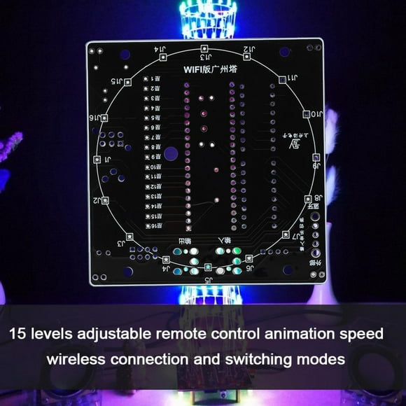 Gupbes LED Lights Tower, Easy Installation And Operation DIY LED Lights Tower, For Long Time Using Home