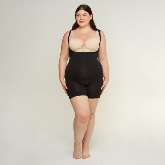 Faja Body Busto Abierto Mujer Negro