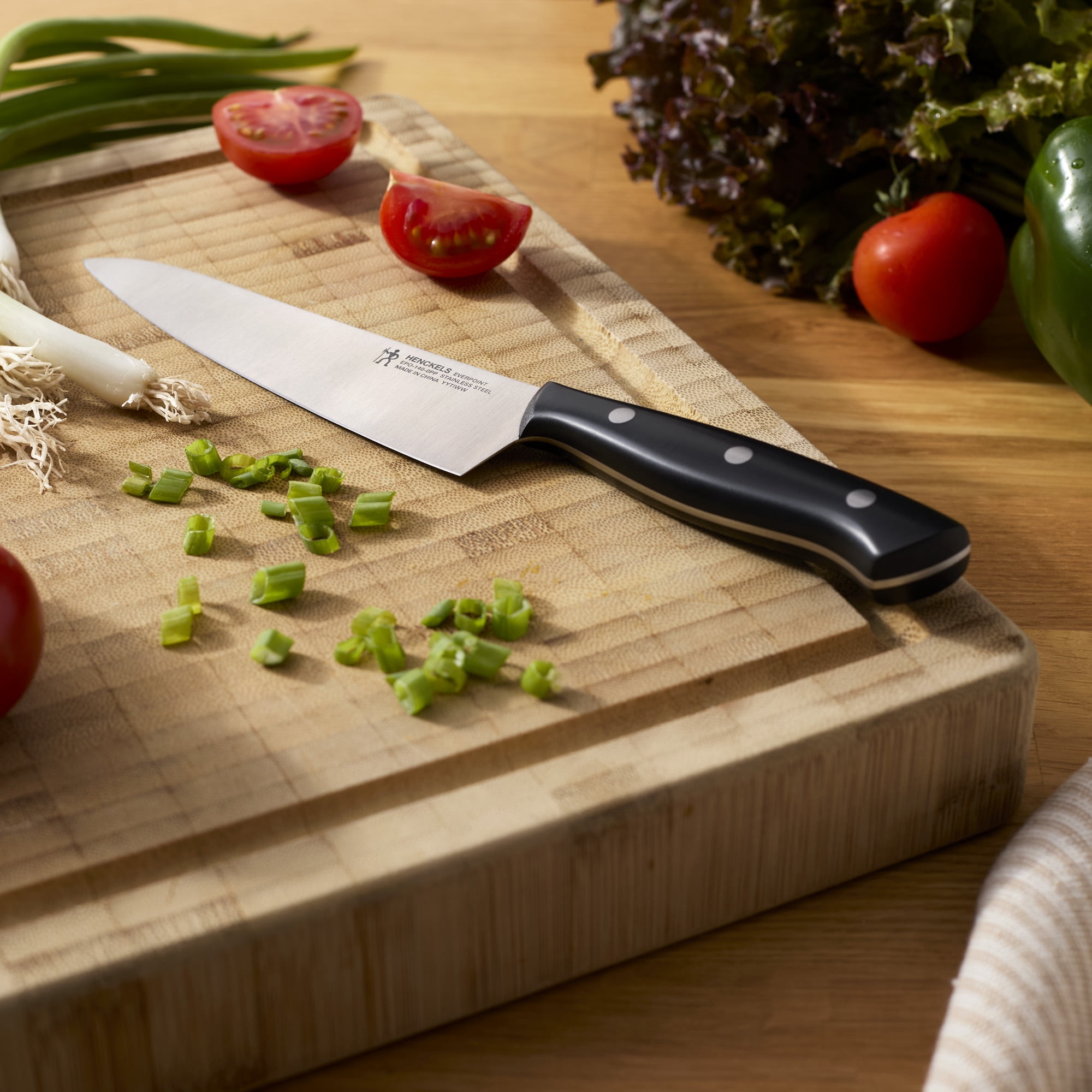 Henckels Everpoint 5.5-in Triple Rivet Stainless Steel Prep Knife